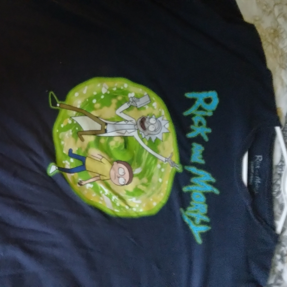 Rick and Morty portal tshirt